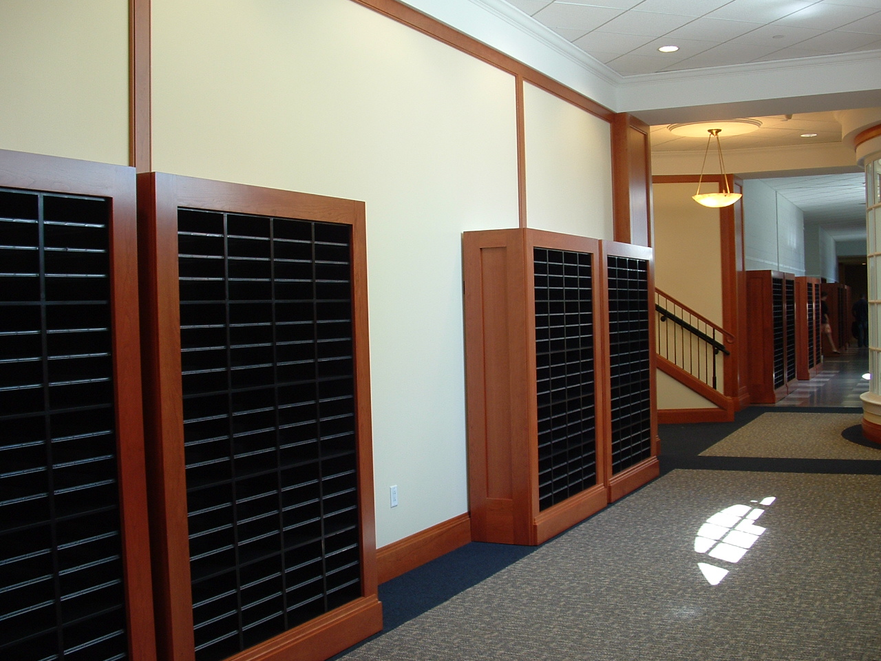 College campus woodwork, third detail view